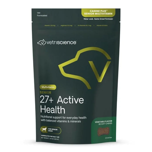 VetriScience® - Senior 27+ Active Health for Dogs 60 chews (previously Canine Plus™ Senior Multivitamin)
