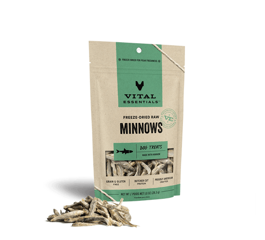 Vital Essentials® Freeze-Dried Minnows Dog Treats, 1 oz