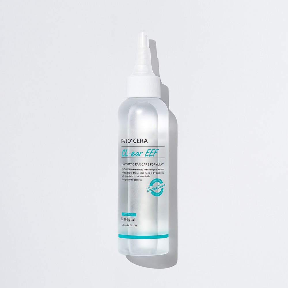 PetO'CERA CL-Ear EEF 120 ml - gentle enzymatic ear cleanser