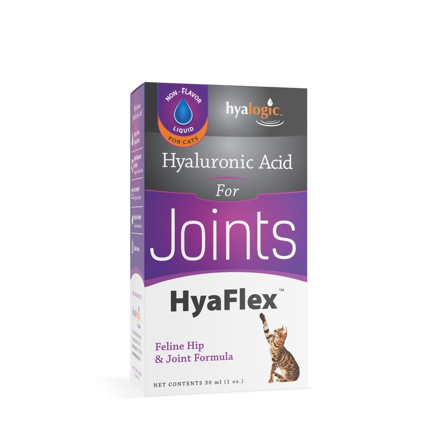 Hyalogic HyaFlex for Cats - Feline Hip and Joint Formula (30 ml)
