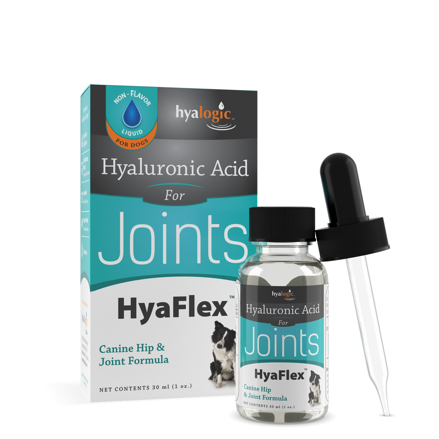 Hyalogic HyaFlex for Dogs - Overall Joint, Skin and Eye health (30 ml)