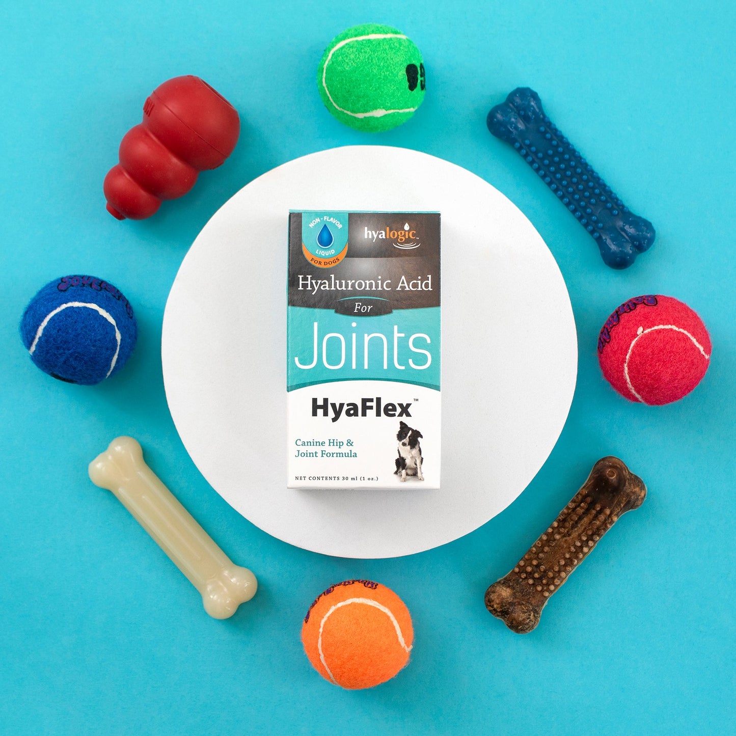 Hyalogic HyaFlex for Dogs - Overall Joint, Skin and Eye health (30 ml)