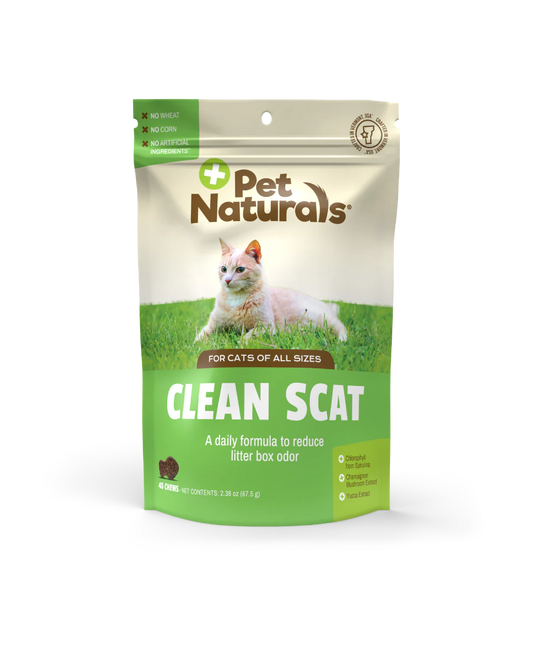 Pet Naturals - Clean Scat for Cats (45 chews)