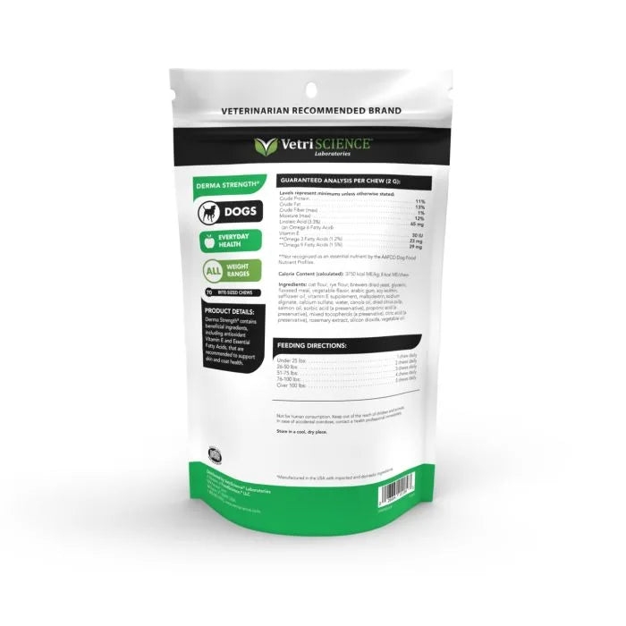 VetriScience® - Derma Strength® (70 Chews)