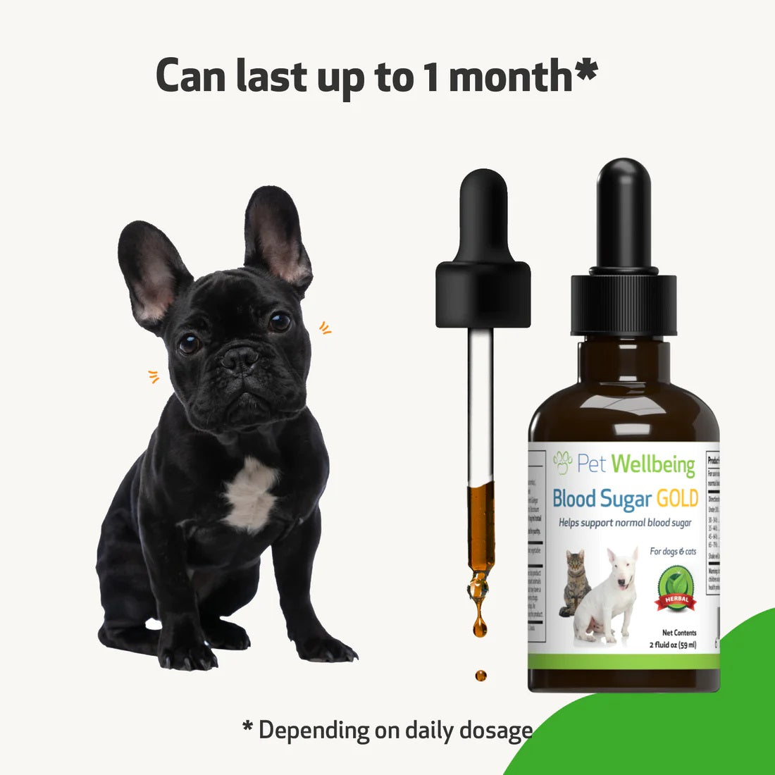 Pet Wellbeing - Blood Sugar Gold - for Dog Blood Sugar Support