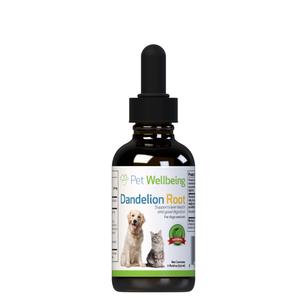 Pet Wellbeing - Dandelion Root - Digestive & Liver Support for Dogs