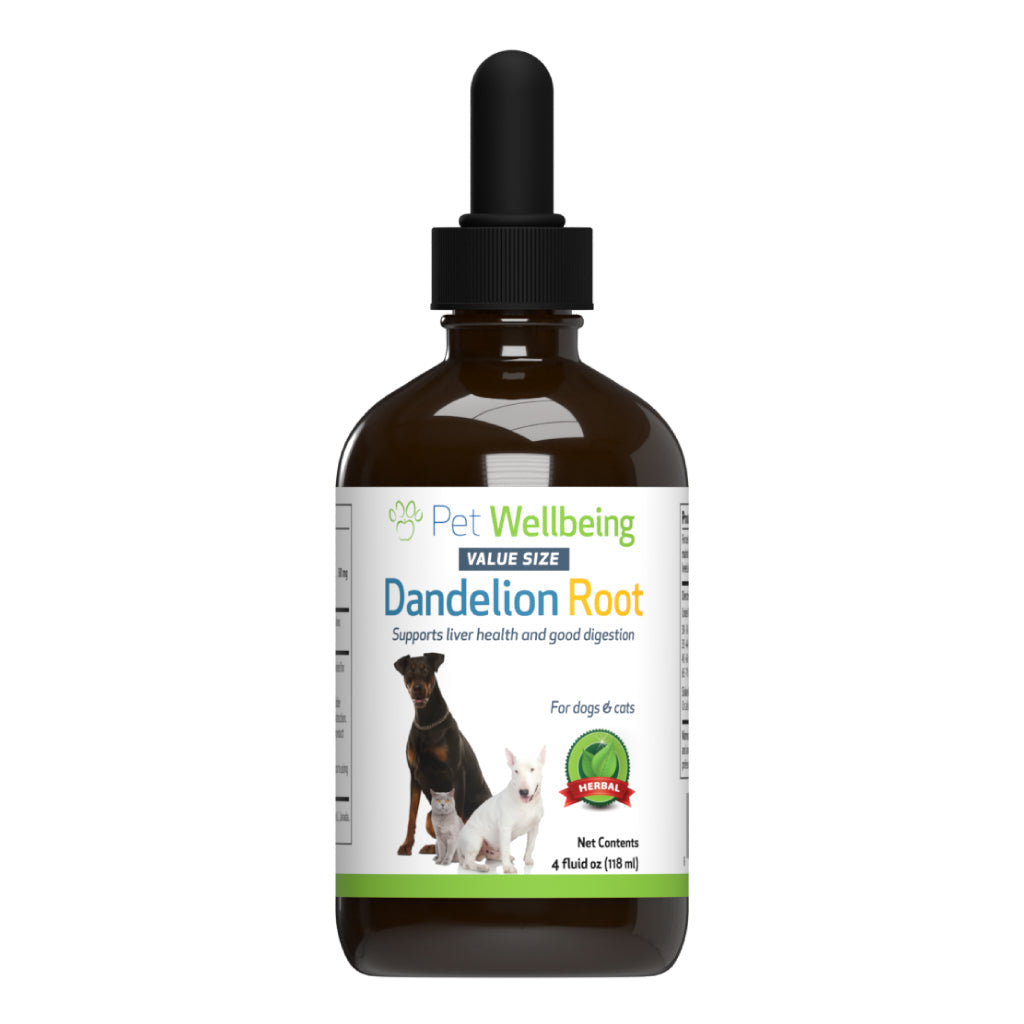 Pet Wellbeing - Dandelion Root - Digestive & Liver Support for Dogs