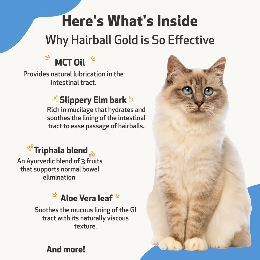 Pet Wellbeing - Hairball Gold - Natural Help for Hairballs (2fl oz / 59ml)