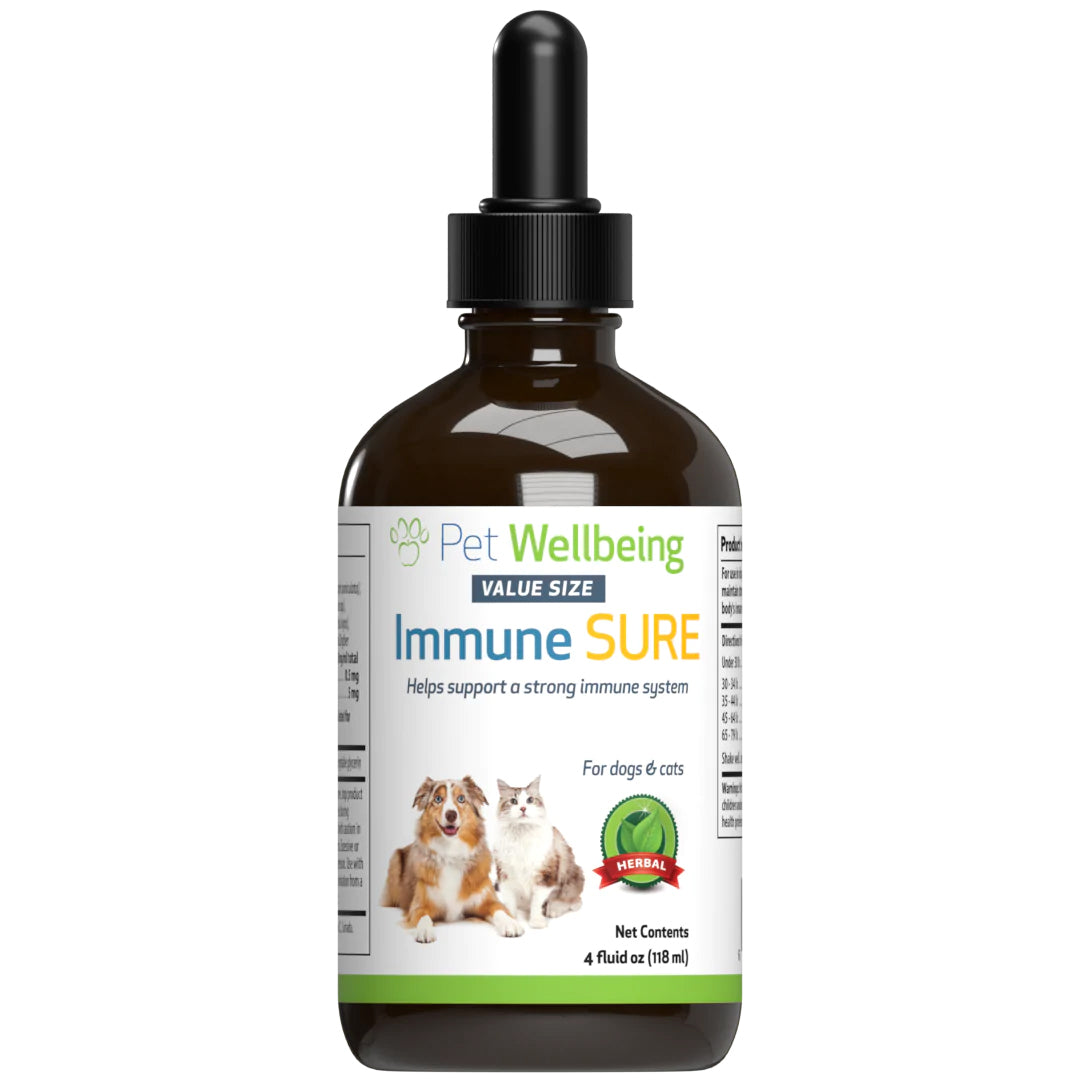 Pet Wellbeing - Immune SURE - for Feline & Canine Immune System Support