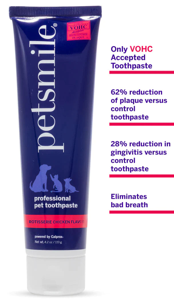 Petsmile Professional Pet Toothpaste - Rotisserie Chicken Flavor