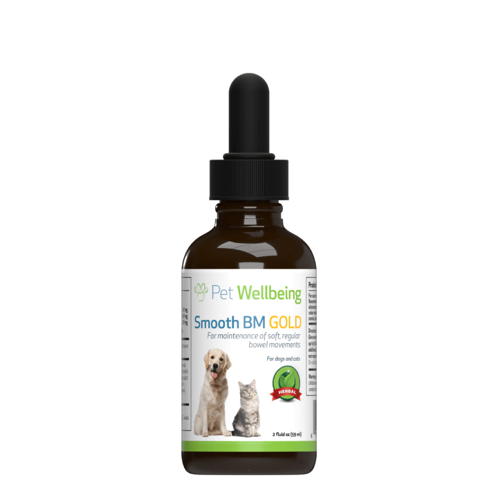 Pet Wellbeing - Smooth BM Gold - for Cat & Dog Constipation