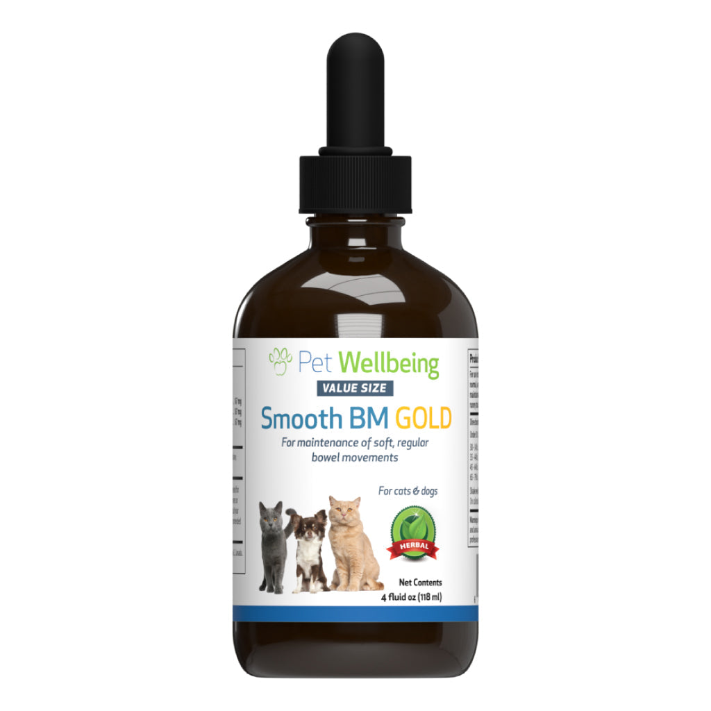 Pet Wellbeing - Smooth BM Gold - for Cat & Dog Constipation