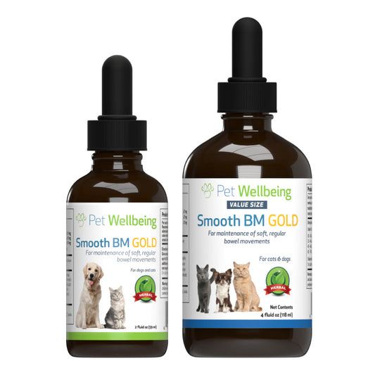 Pet Wellbeing - Smooth BM Gold - for Cat & Dog Constipation