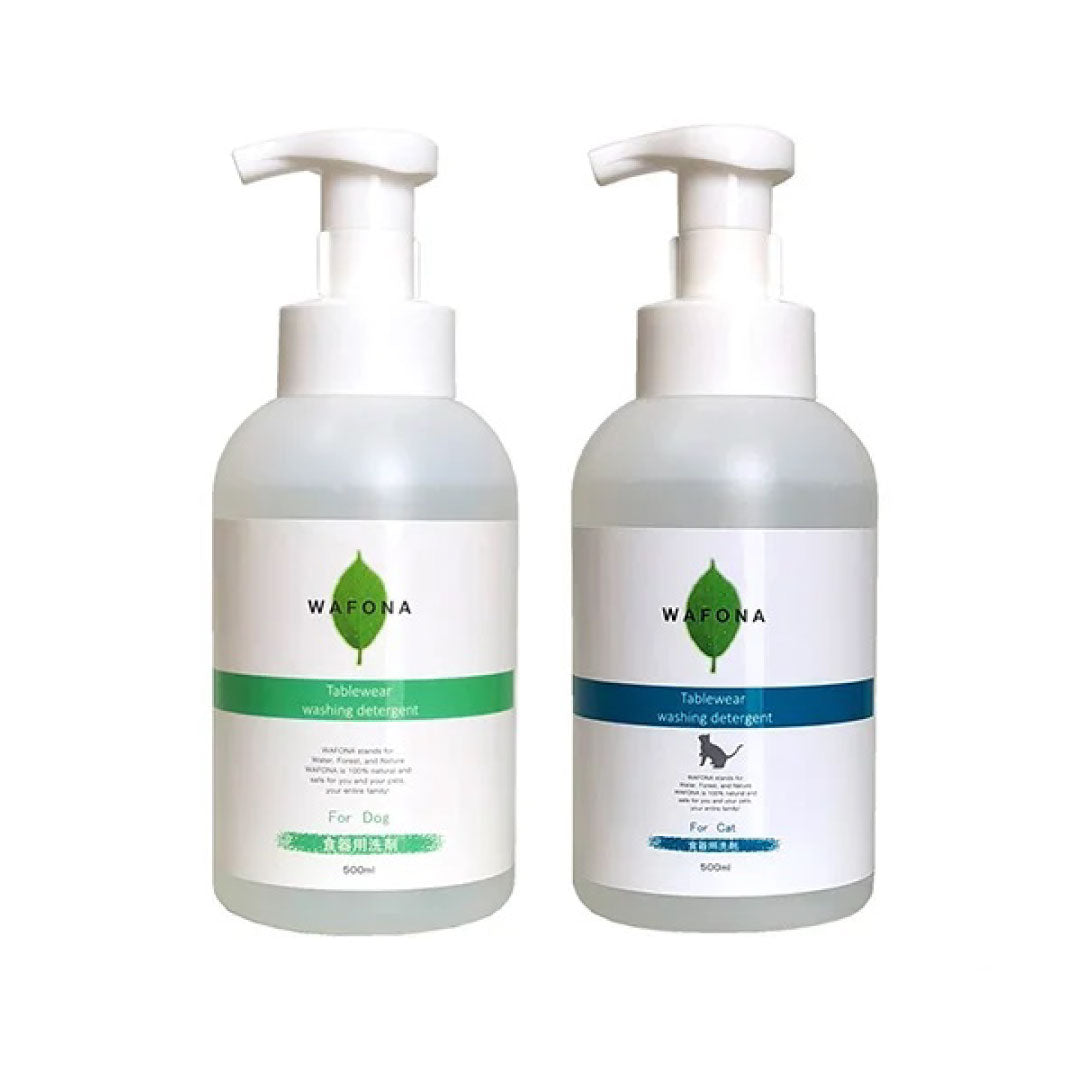 Wafona Tableware Washing Detergent - 500ml  Removes biofilm from pet's feeding bowls