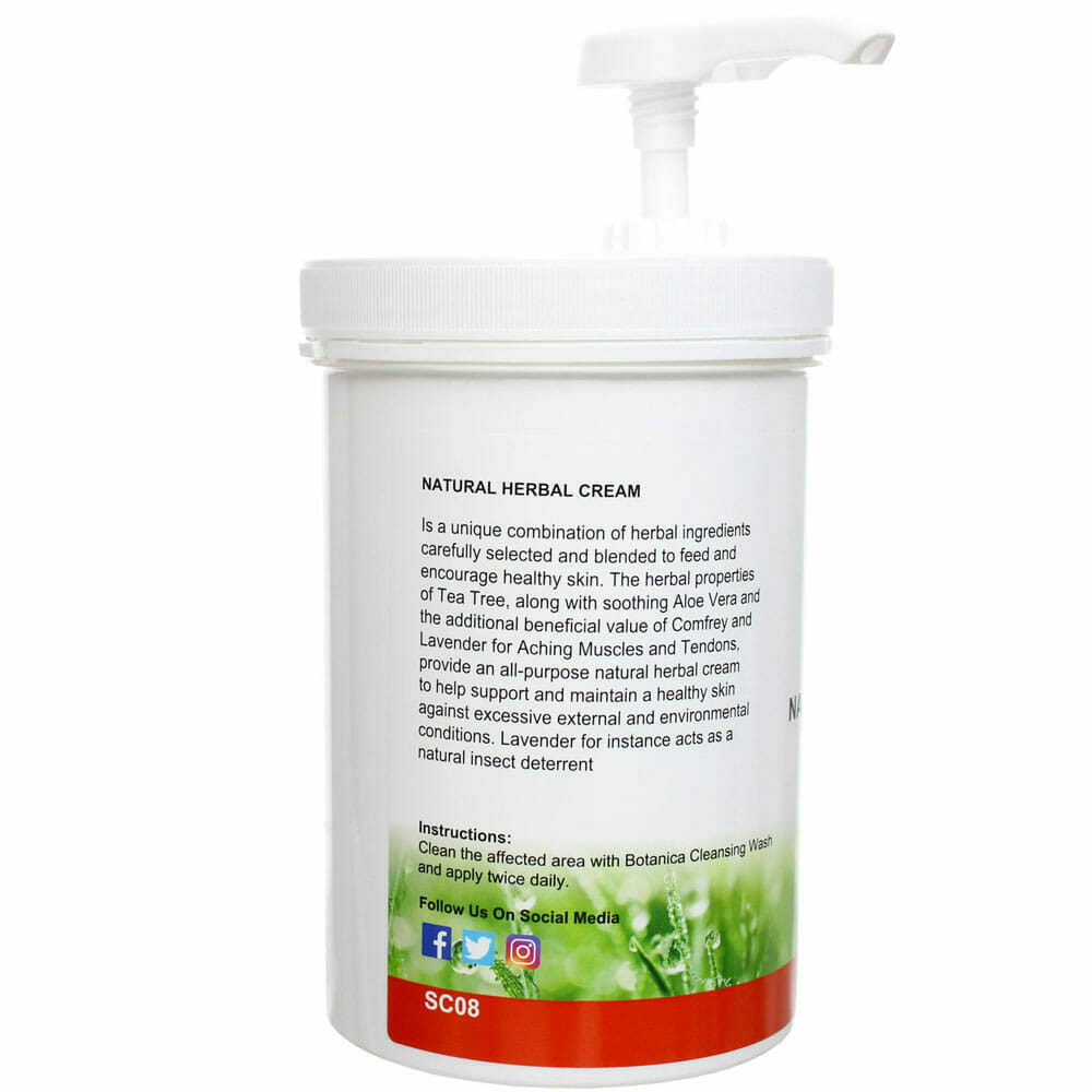 Botanica Natural Herbal Cream (125ml / 300ml / 500ml)