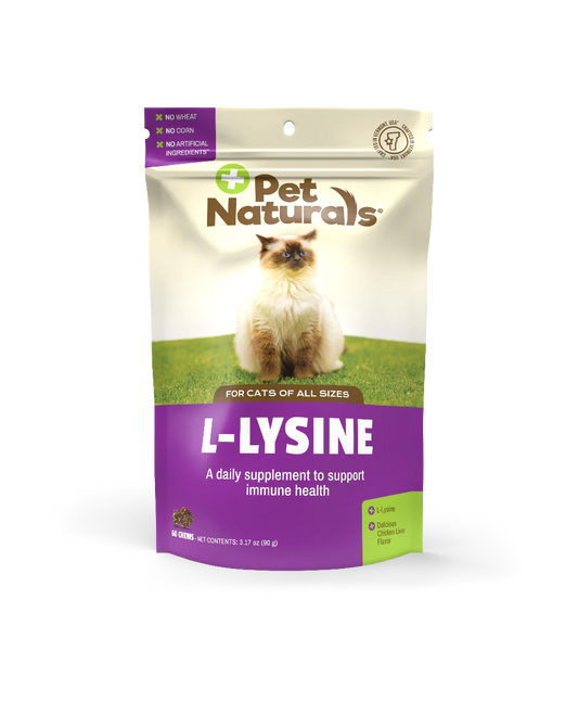 Pet Naturals - L-Lysine Chew for Cats (30 chews)