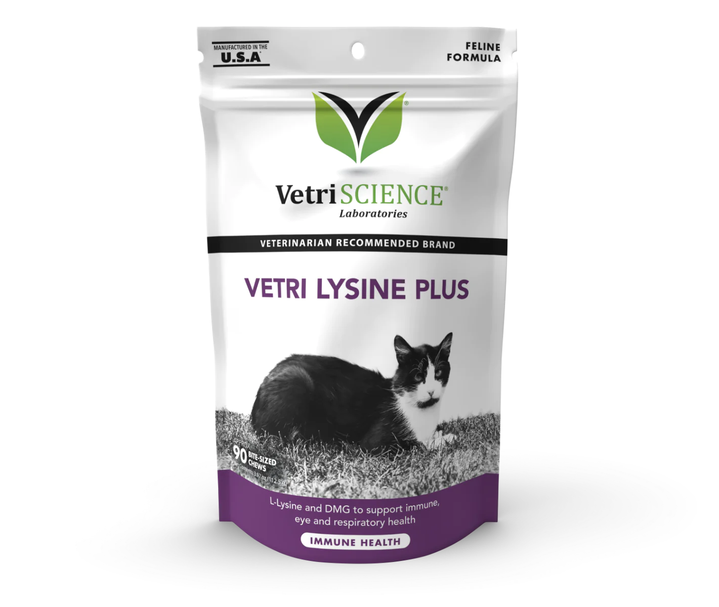 Vetriscience - Vetri Lysine Plus Immune & Respiratory Supplement for Cats (90 chews)