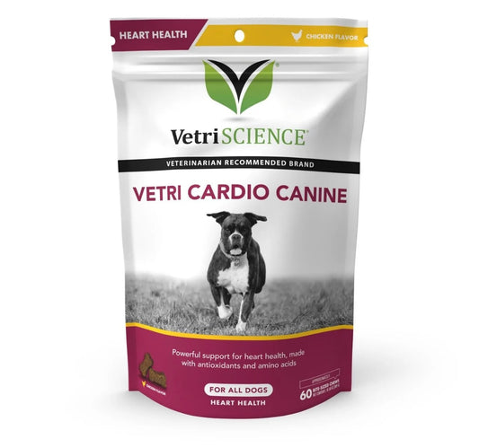 VetriScience® - Cardio Strength™ Heart Supplement for Dogs & Cats (90 capsules)