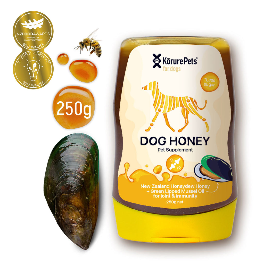 Kōrure Pets Dog Honey + Mussel Oil (Joint Health) - 250g