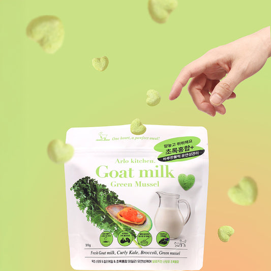 Arlo Goat Milk Treats 30g - Green Mussel