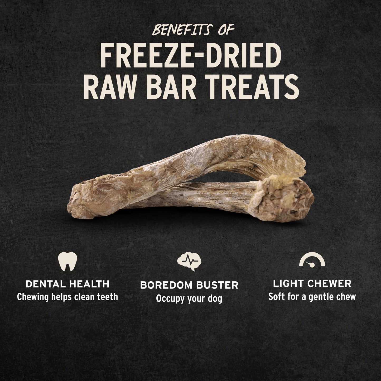 Vital Essentials® RAW BAR Freeze-Dried Raw Duck Neck Dog Treat, 0.7 oz