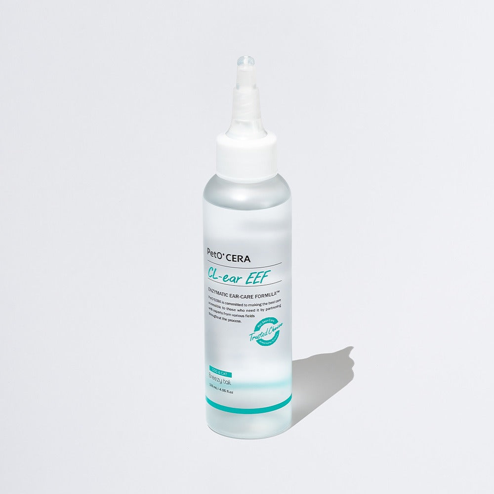 PetO'CERA CL-Ear EEF 120 ml - gentle enzymatic ear cleanser