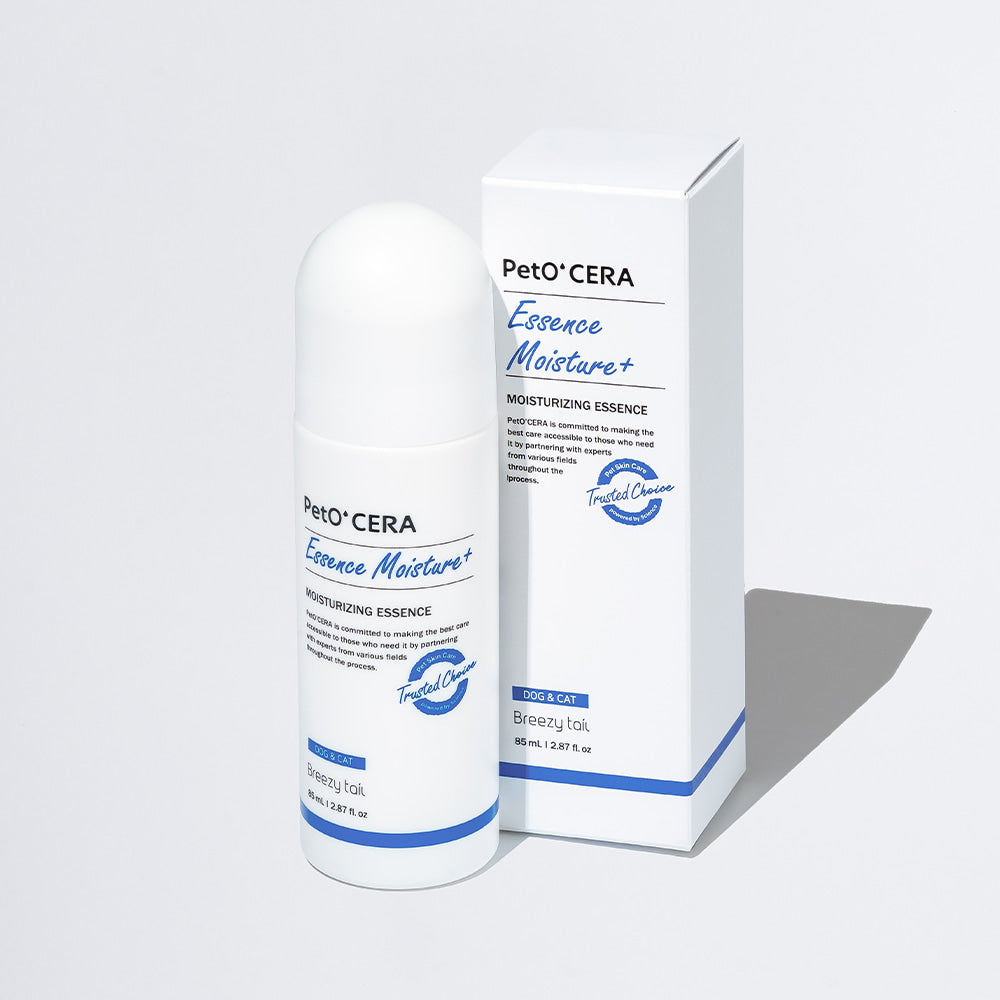 PetOCERA Essence Moisture Plus 85ml (Roll-on) - ceramide essence with PSF + AIR21 for targeted hydration (Dogs & Cats)