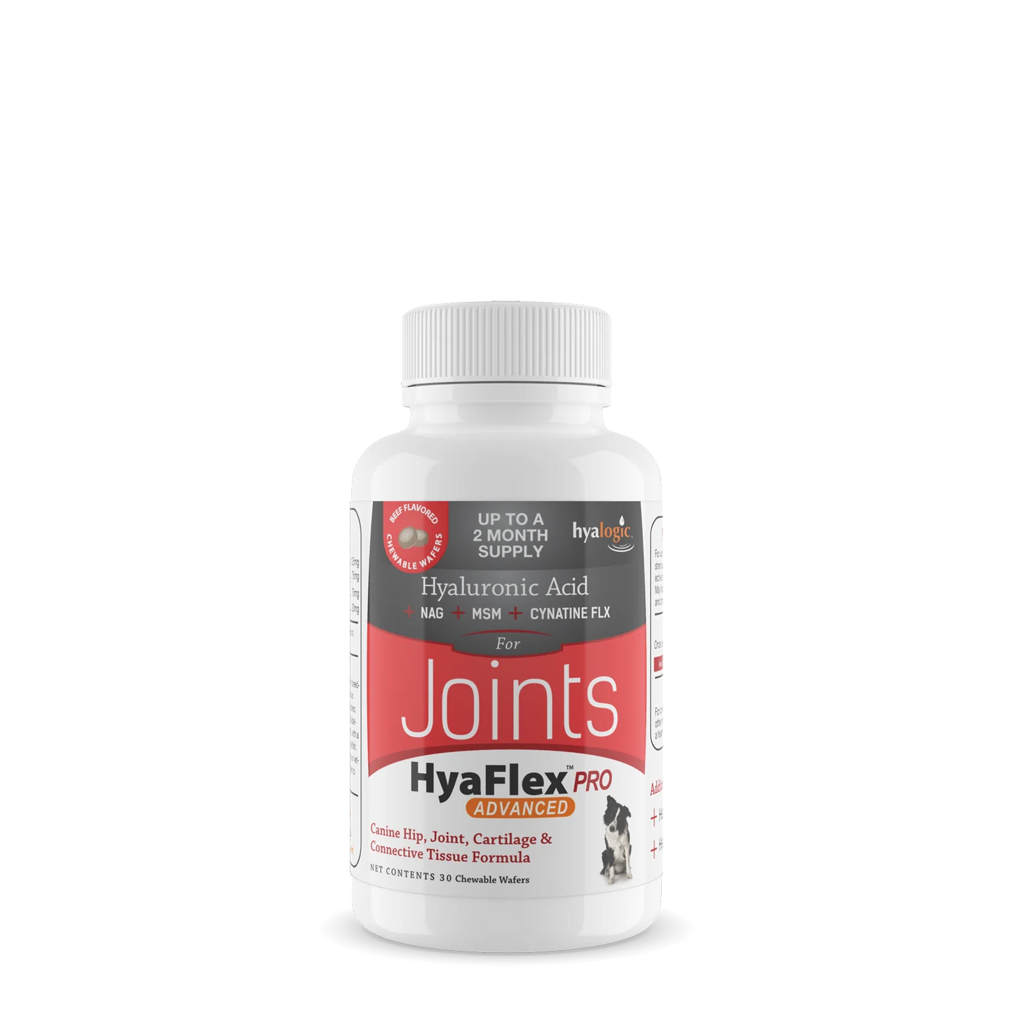 Hyalogic HyaFlex Pro Advanced Joint Care - Canine Hip, Joint, Cartilage and Connective Tissue Support (30 tablets)