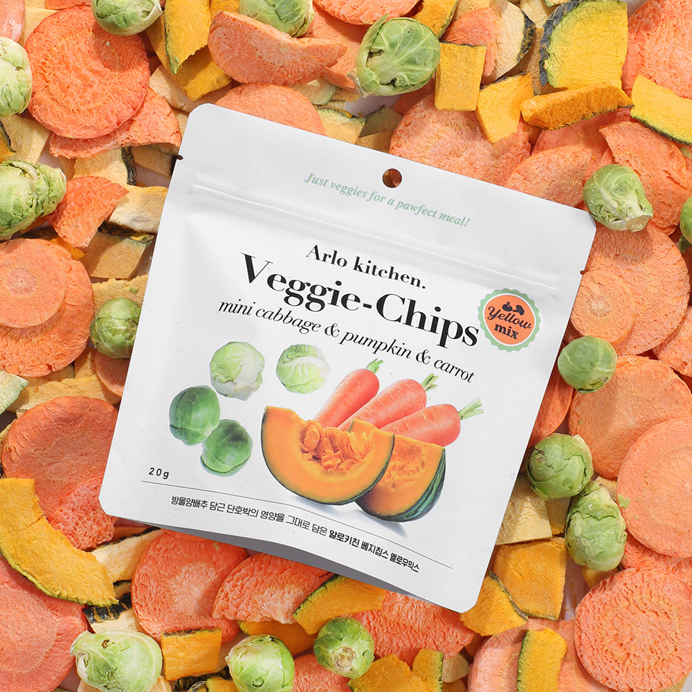 Arlo Kitchen - Veggie Chips 20g (Mini Cabbage, Pumpkin, Carrots)