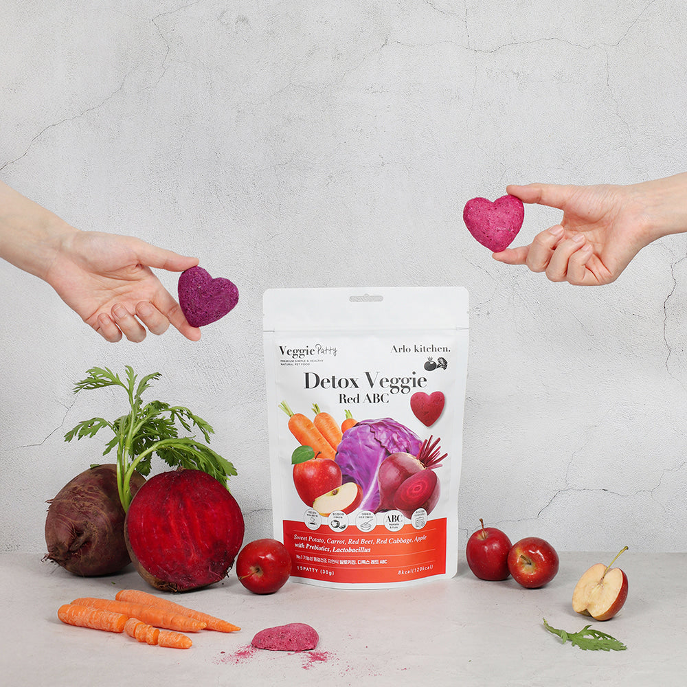Arlo Kitchen - Detox Red ABC 15 pcs (45g) With Beets, Red Cabbage & Sweet Potato | Antioxidant and Immunity