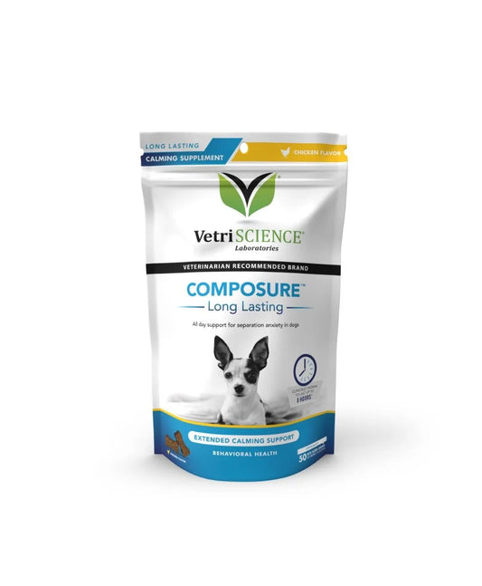 Vetriscience - Composure™ Long Lasting Calming Supplement for Dogs (50 chews)