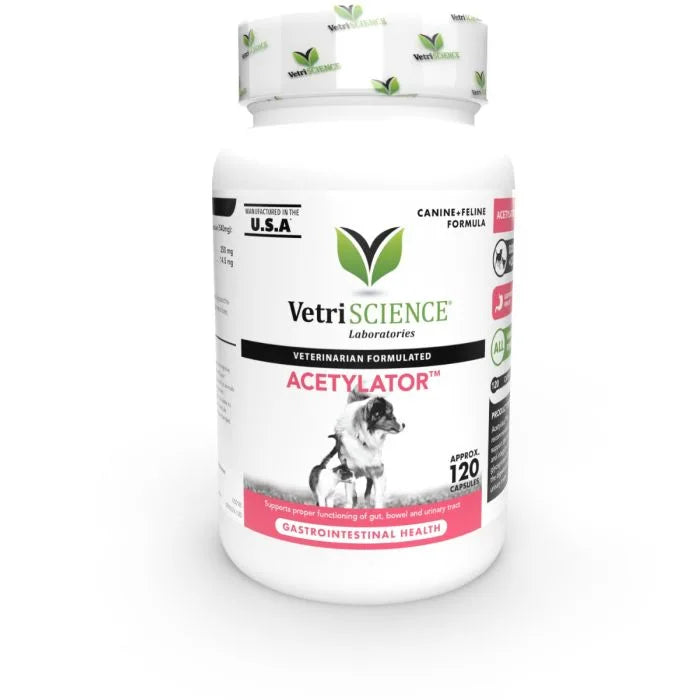 Vetriscience - Acetylator™ Probiotic Supplement for Dogs & Cats (Capsule)
