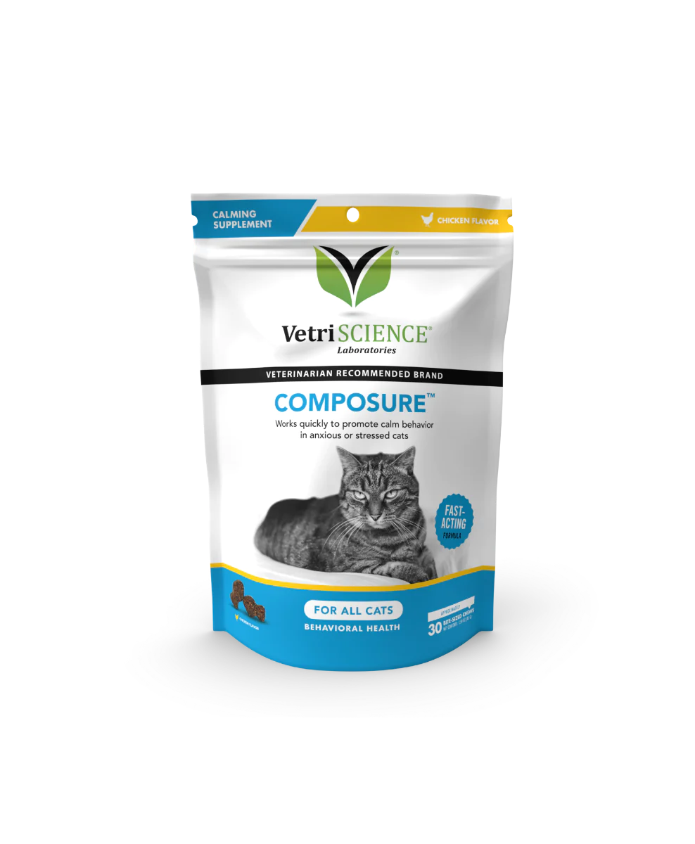 Vetriscience - Composure™ Calming Supplement for Cats (30 chews)