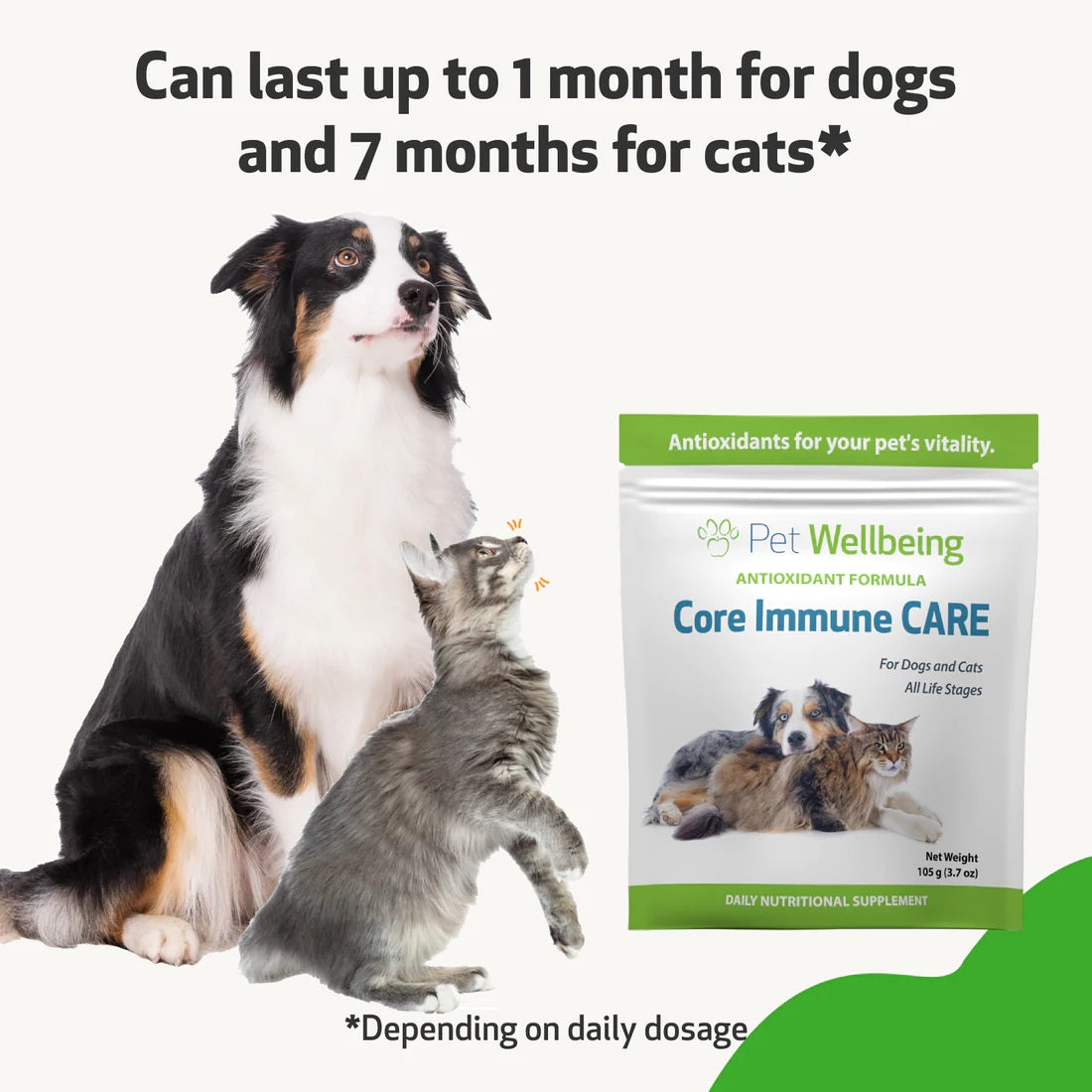 Pet Wellbeing - Core Immune CARE (105g) for Canine & Feline
