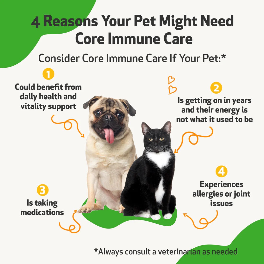 Pet Wellbeing - Core Immune CARE (105g) for Canine & Feline