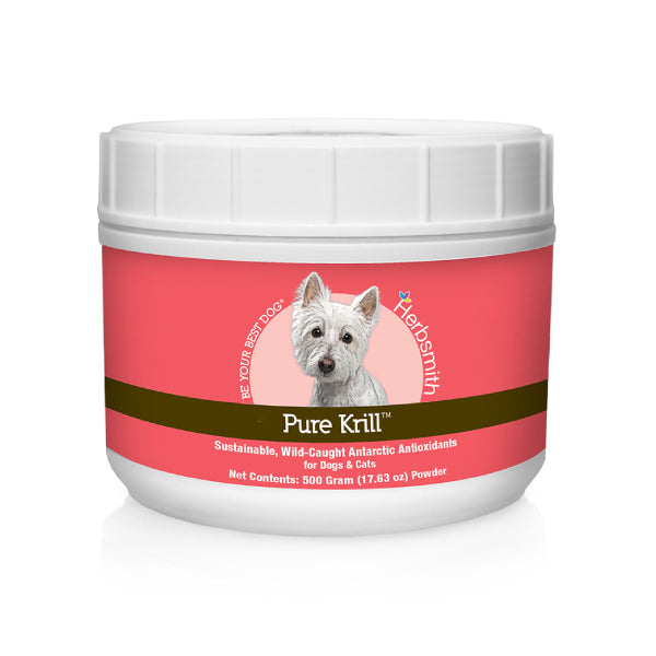 Herbsmith Pure Krill - All Natural Source of Omega-3, Astaxanthin, Choline for Dogs and Cats