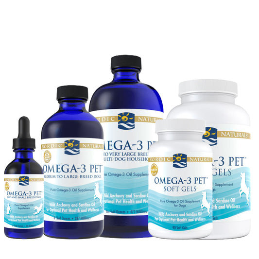 Nordic Naturals Omega-3 Pet - wild caught sardines and anchovies