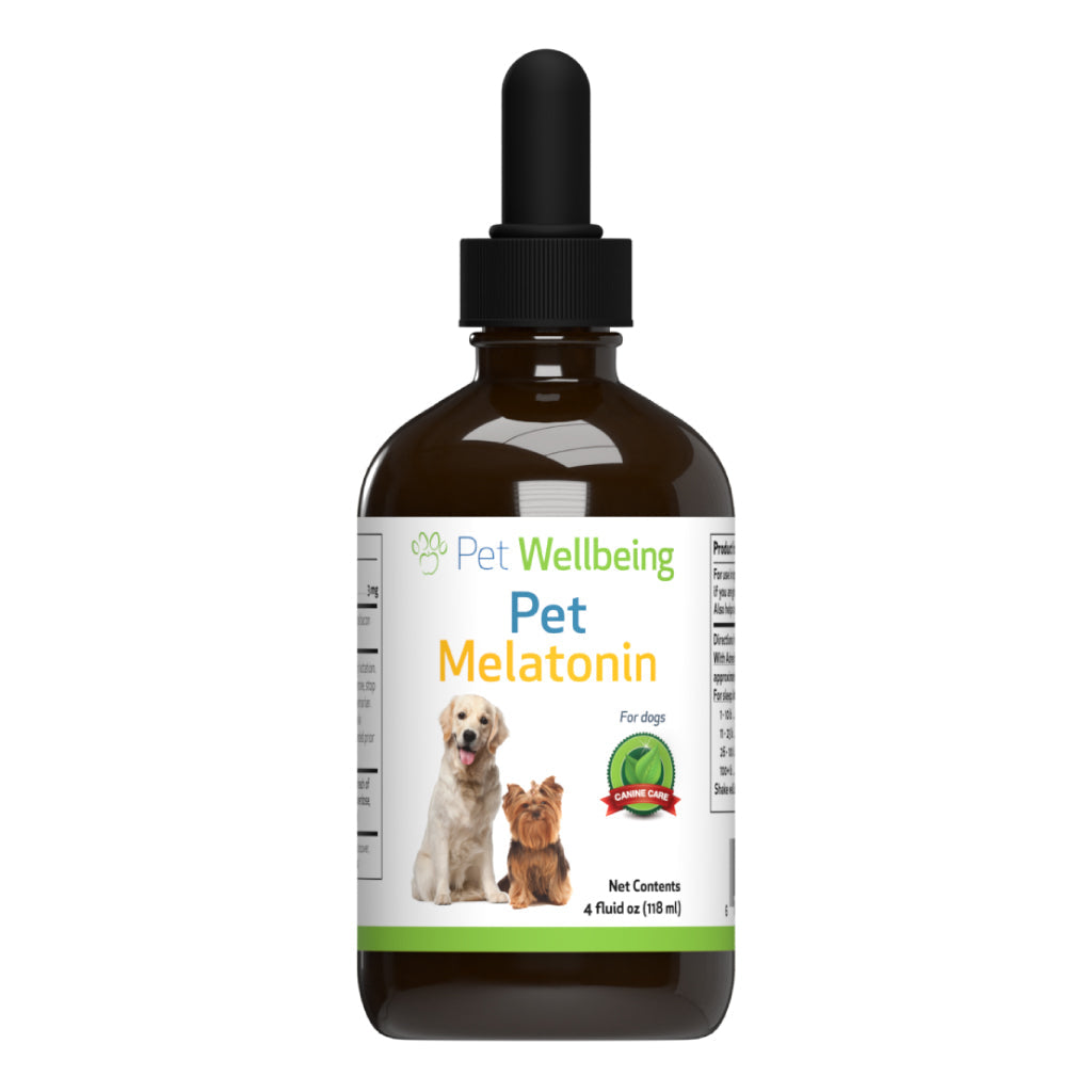 Pet Wellbeing - Pet Melatonin for Cats & Dogs - Support for dog Cushing's disease or anxiety